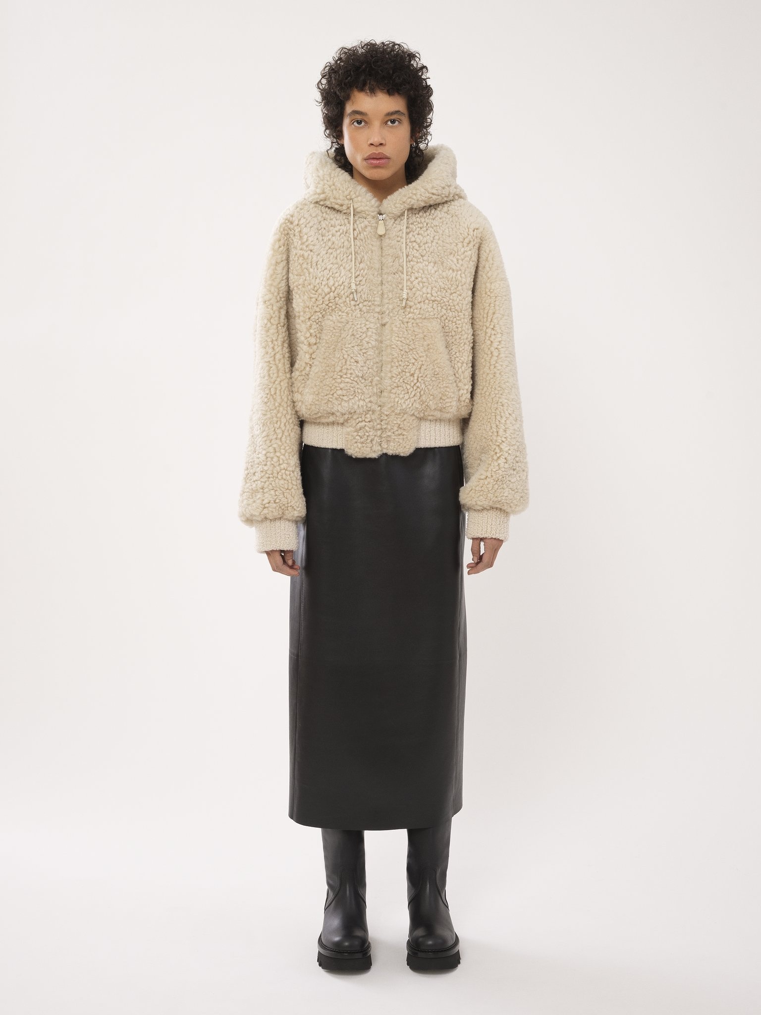 OVERSIZED BLOUSON JACKET - 4