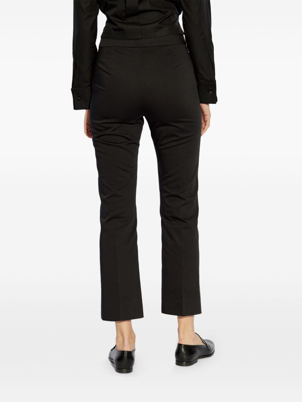 cotton tapered trousers - 4