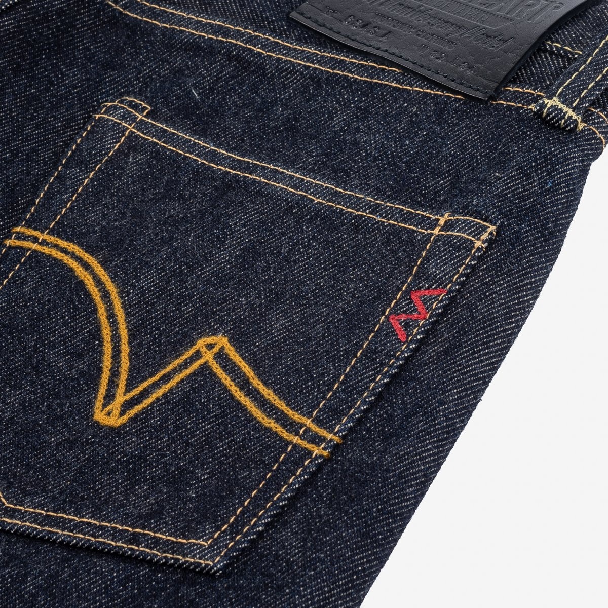 IH-634S-A 21oz Selvedge Denim Straight Cut Jeans - Indigo (20th Anniversary Edition) - 14