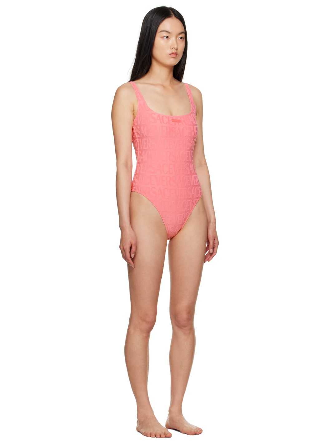 Pink Dua Lipa Edition One-Piece Swimsuit - 2