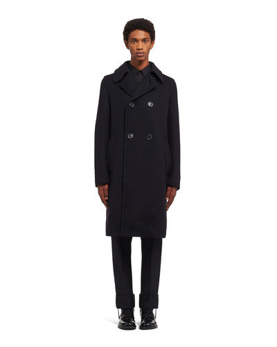 Prada Wool and cashmere coat outlook