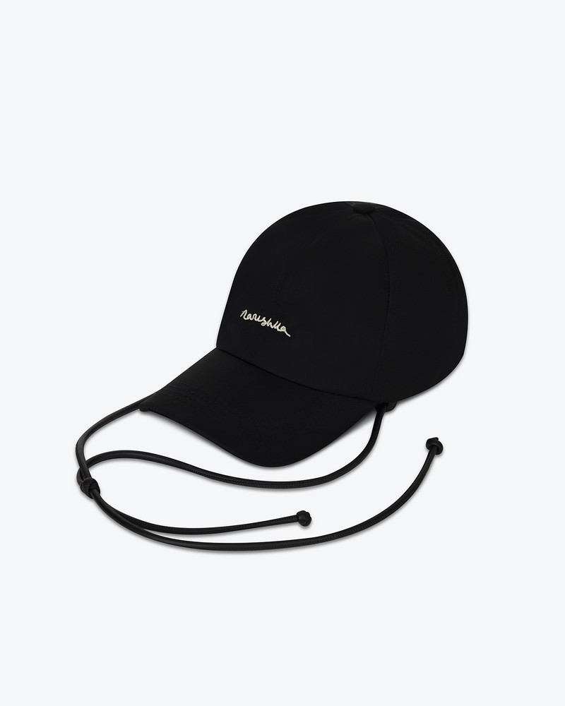 DARNIS - Logo-embroidered cap - Black 1