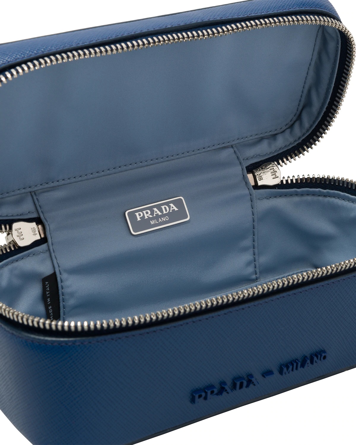 Saffiano leather necessaire - 4