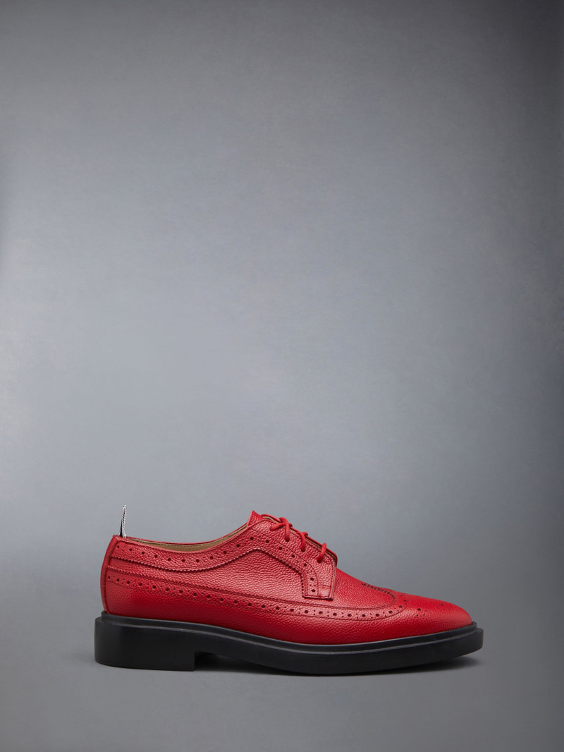 Pebble Grain Leather Longwing Brogue 1