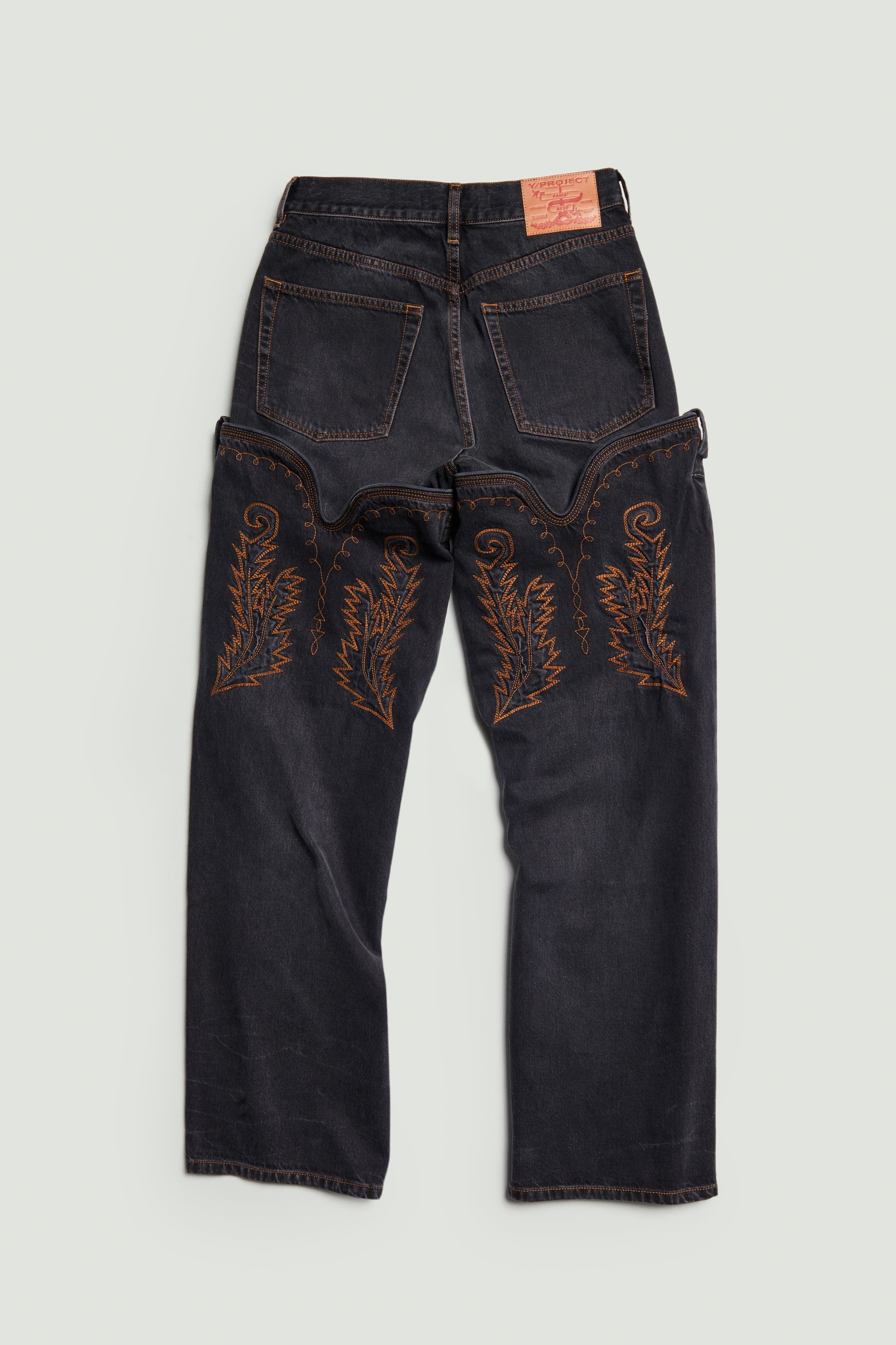 Cowboy High Cuff Jeans - 1
