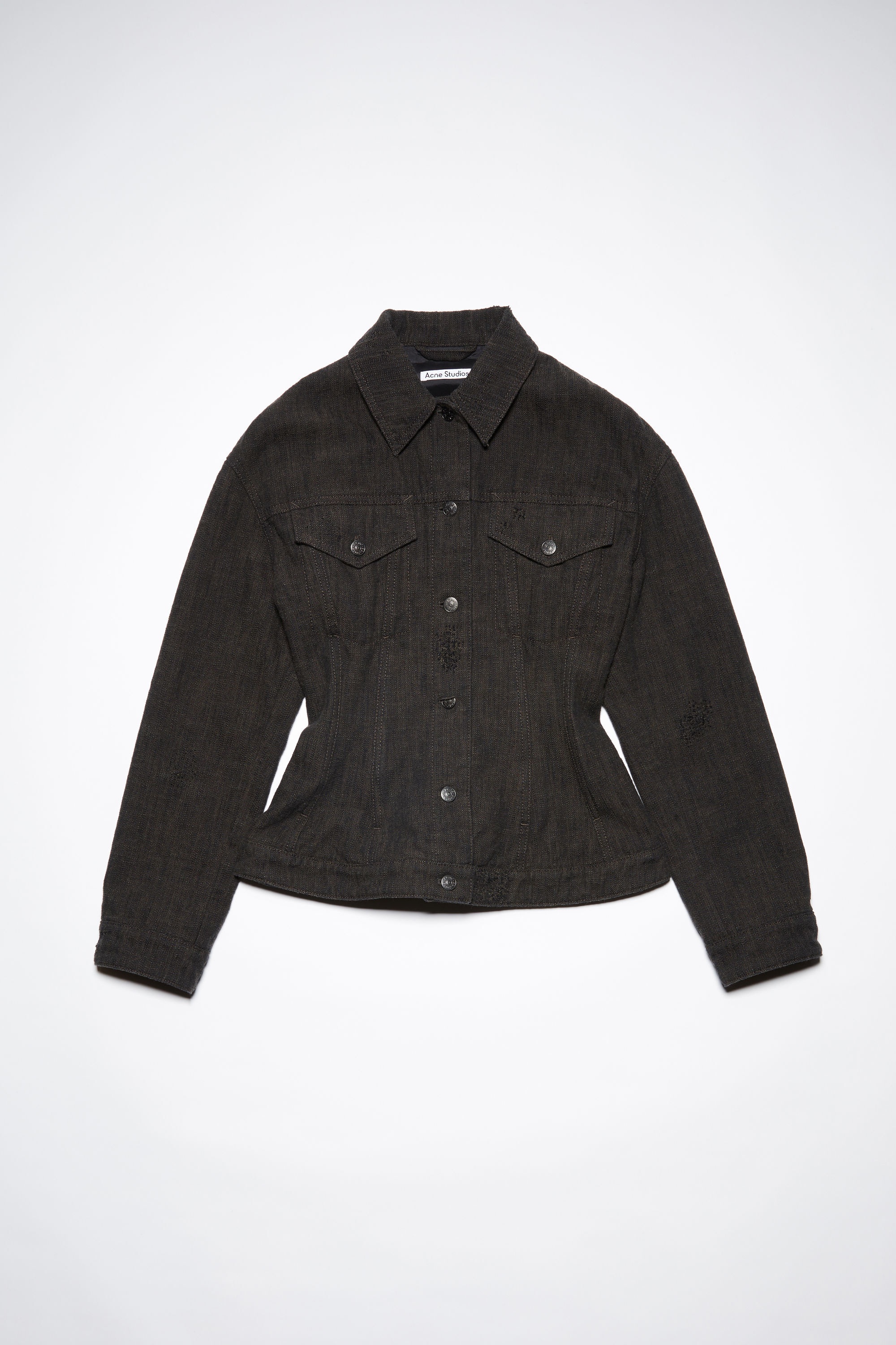 Regular fit hourglass jacket - Anthracite grey - 7