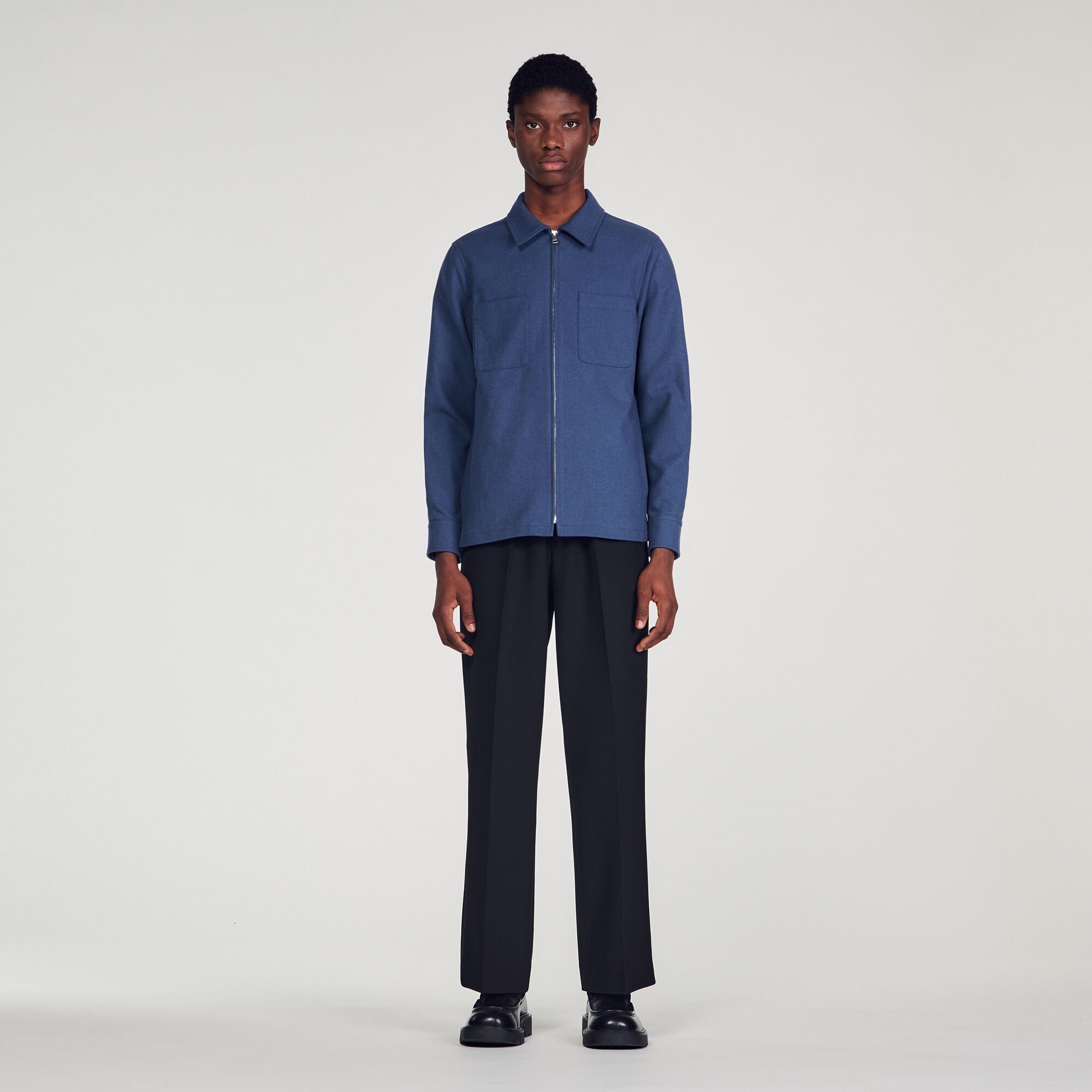 WOOL OVERSHIRT - 3