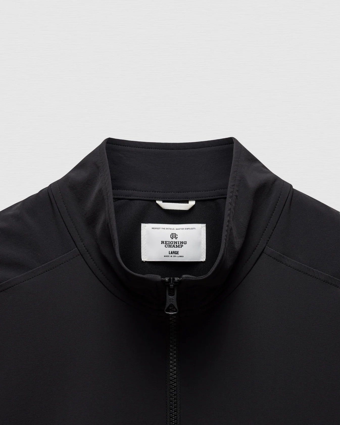 Nylon Oxford Team Jacket Black - 2