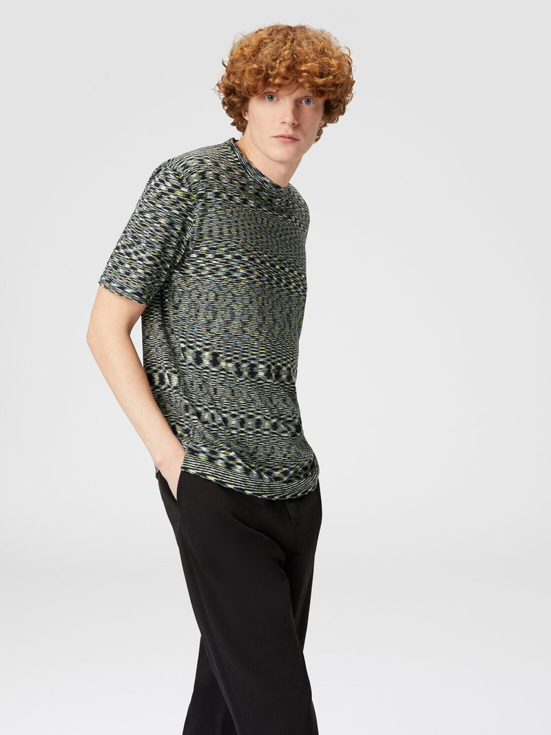 Slub cotton crew-neck T-shirt 4