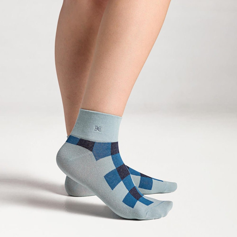 3 Pack Plaid Argyle Socks 3