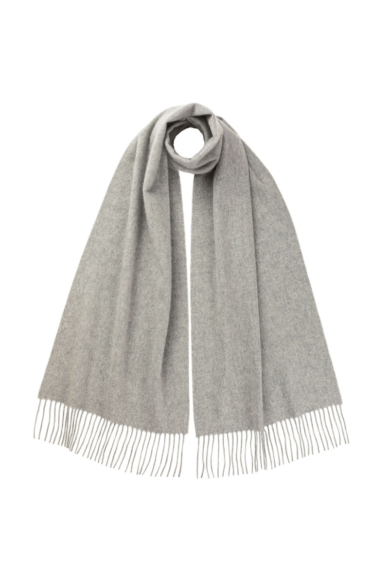 Wide Cashmere Scarf 1