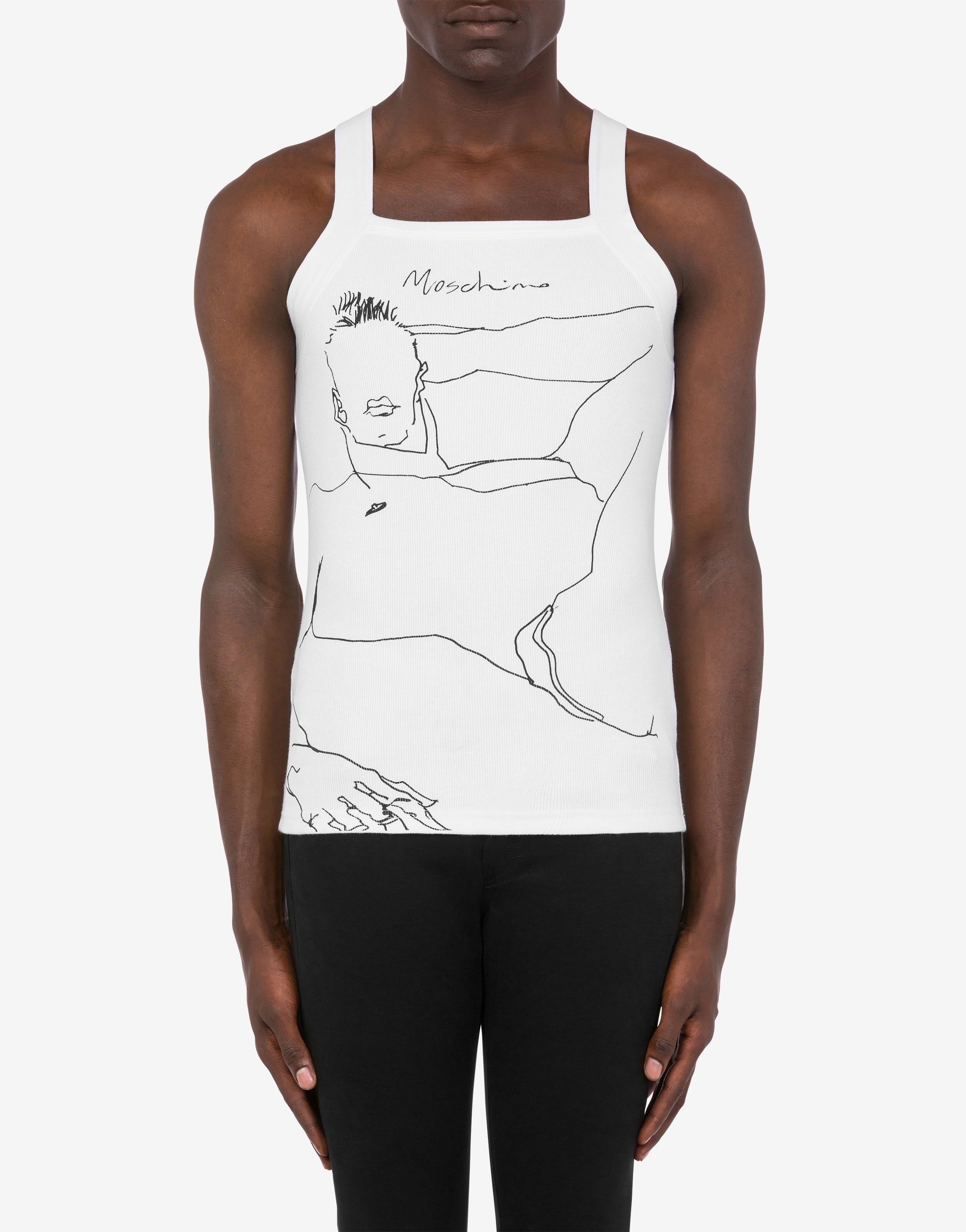 TONY VIRAMONTES ARCHIVE COTTON TANK TOP - 2