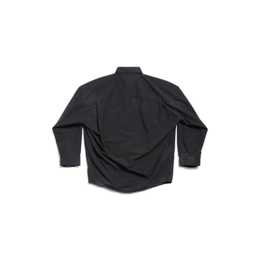 Balenciaga Cocoon Shirt Large Fit in Black - 6