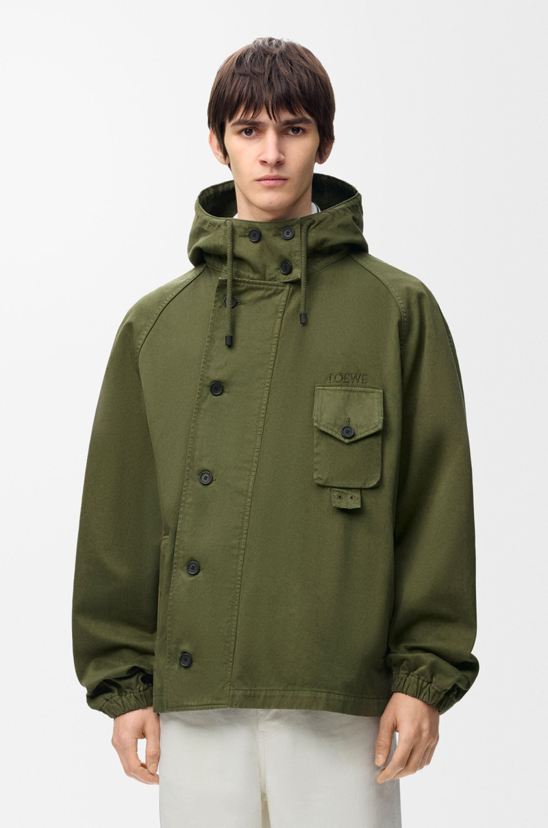 Short parka in cotton 3
