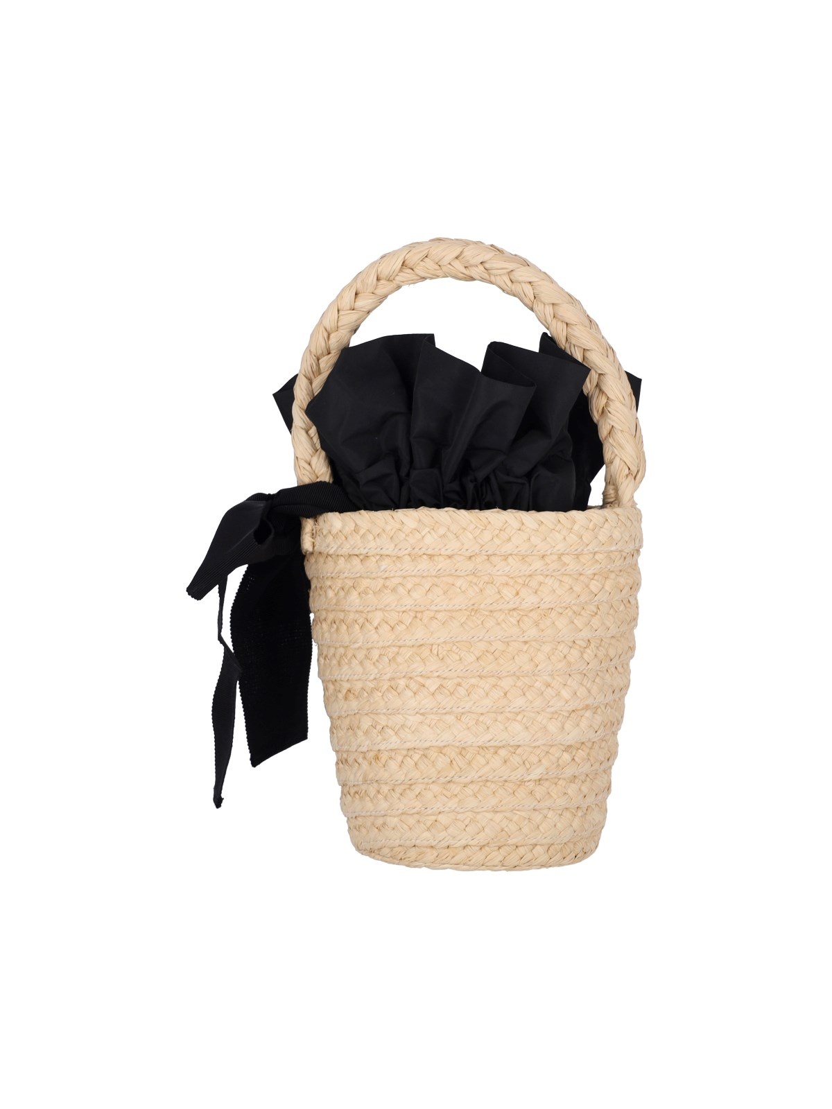 RAFFIA BUCKET BAG - 3