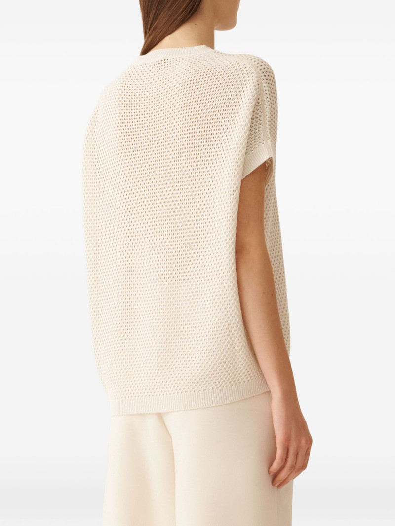 sleeveless knitted top 4