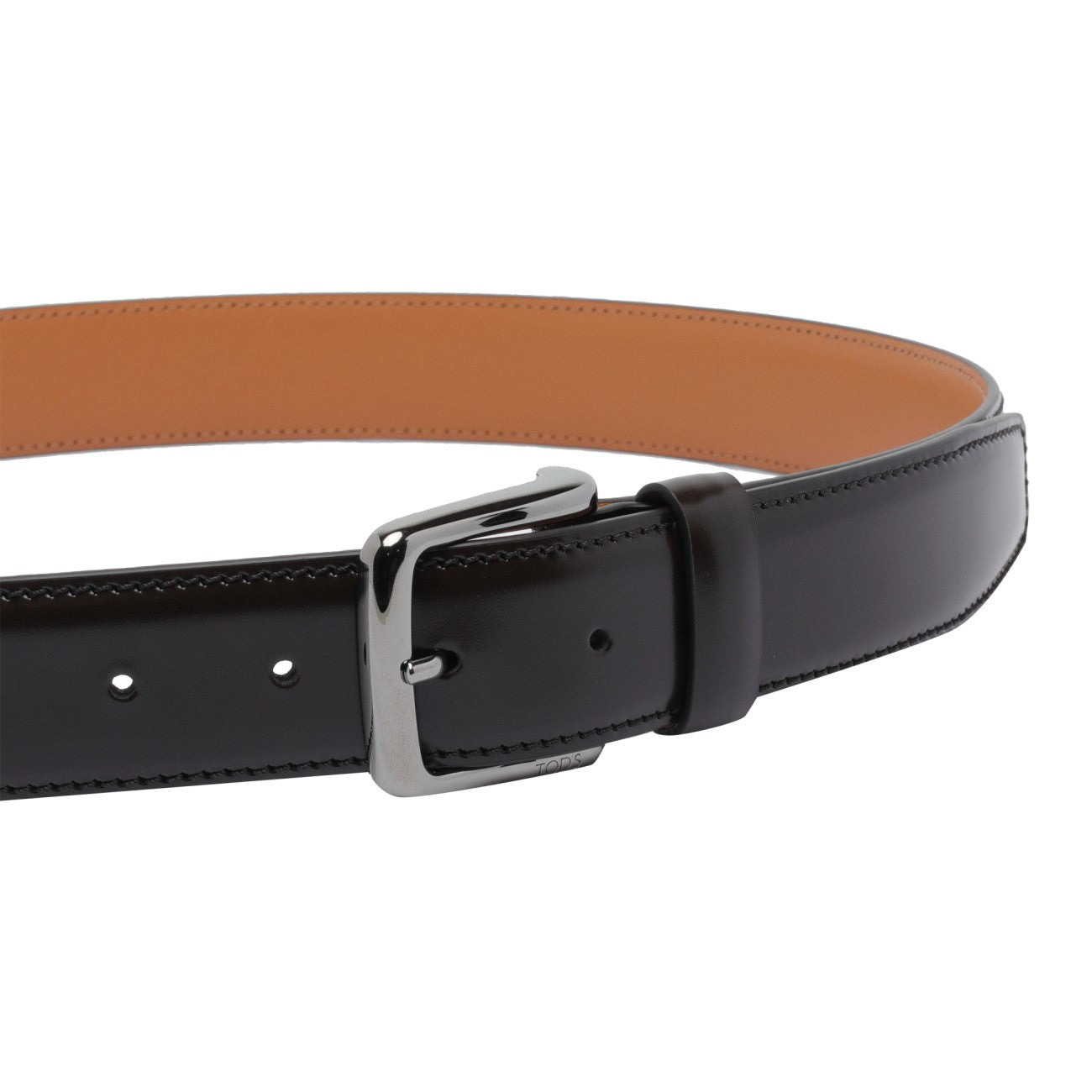 Tod's Men Tod's Logo Leather Belt - 2