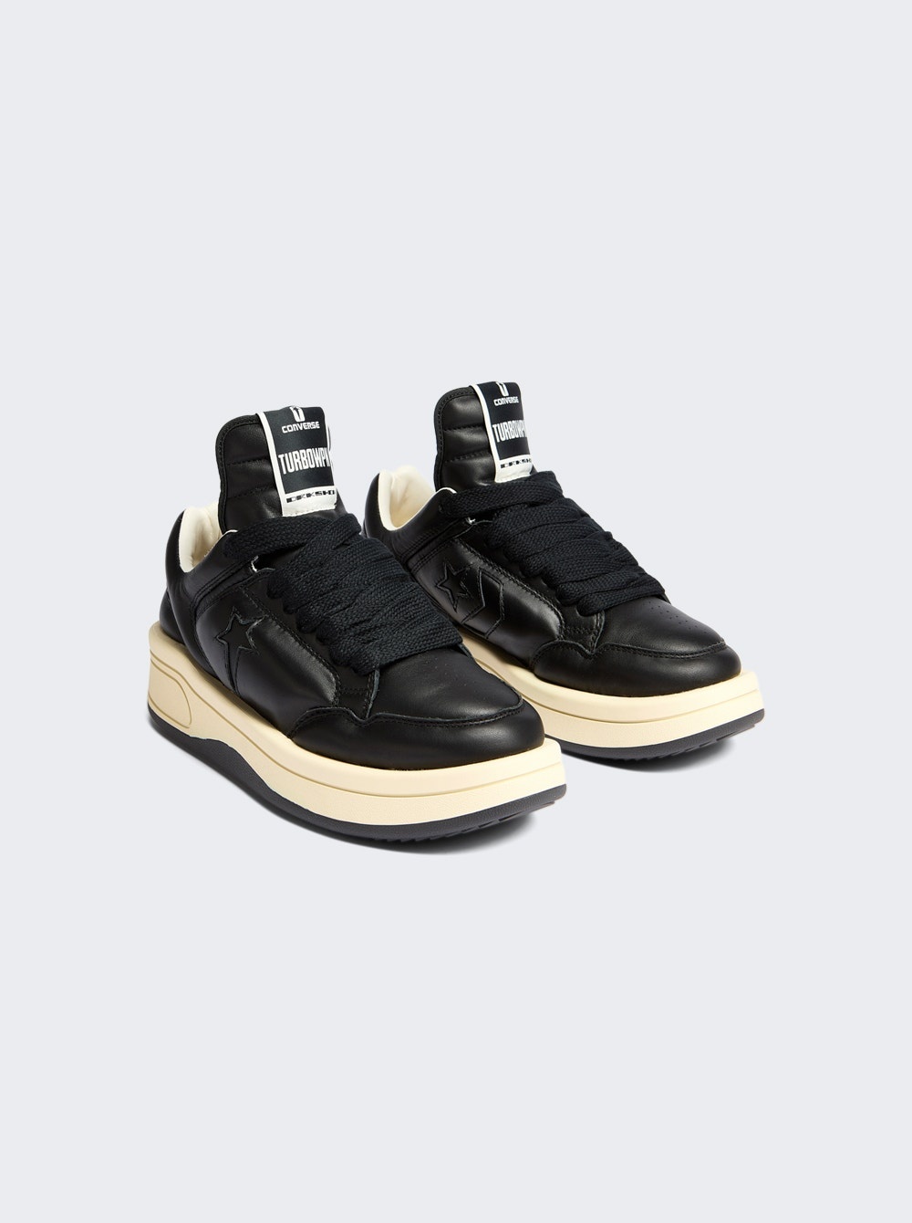 X Converse Turbowpn Ox Sneakers Black - 4