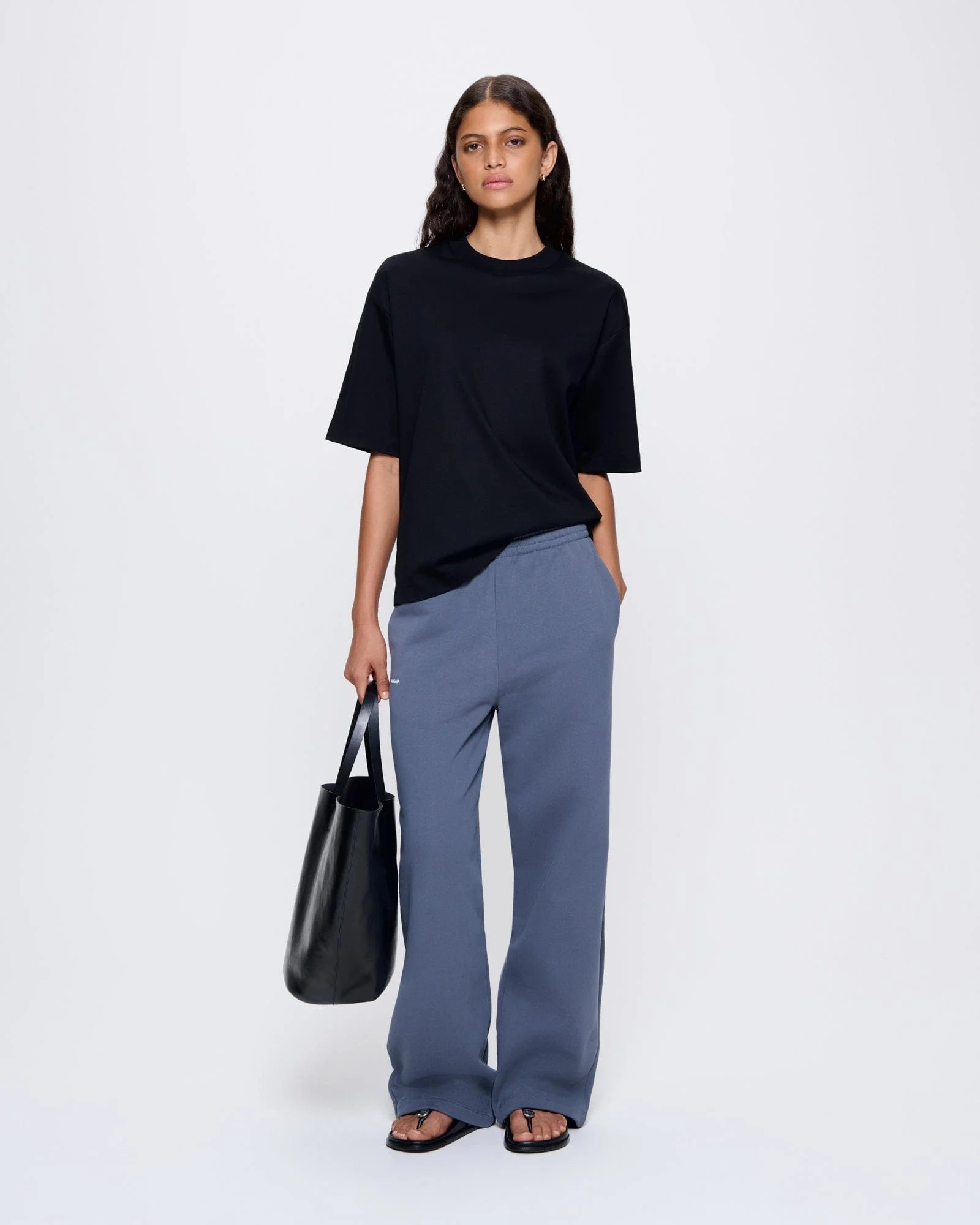 Womens DNA Oversized T-Shirt - Black - 1