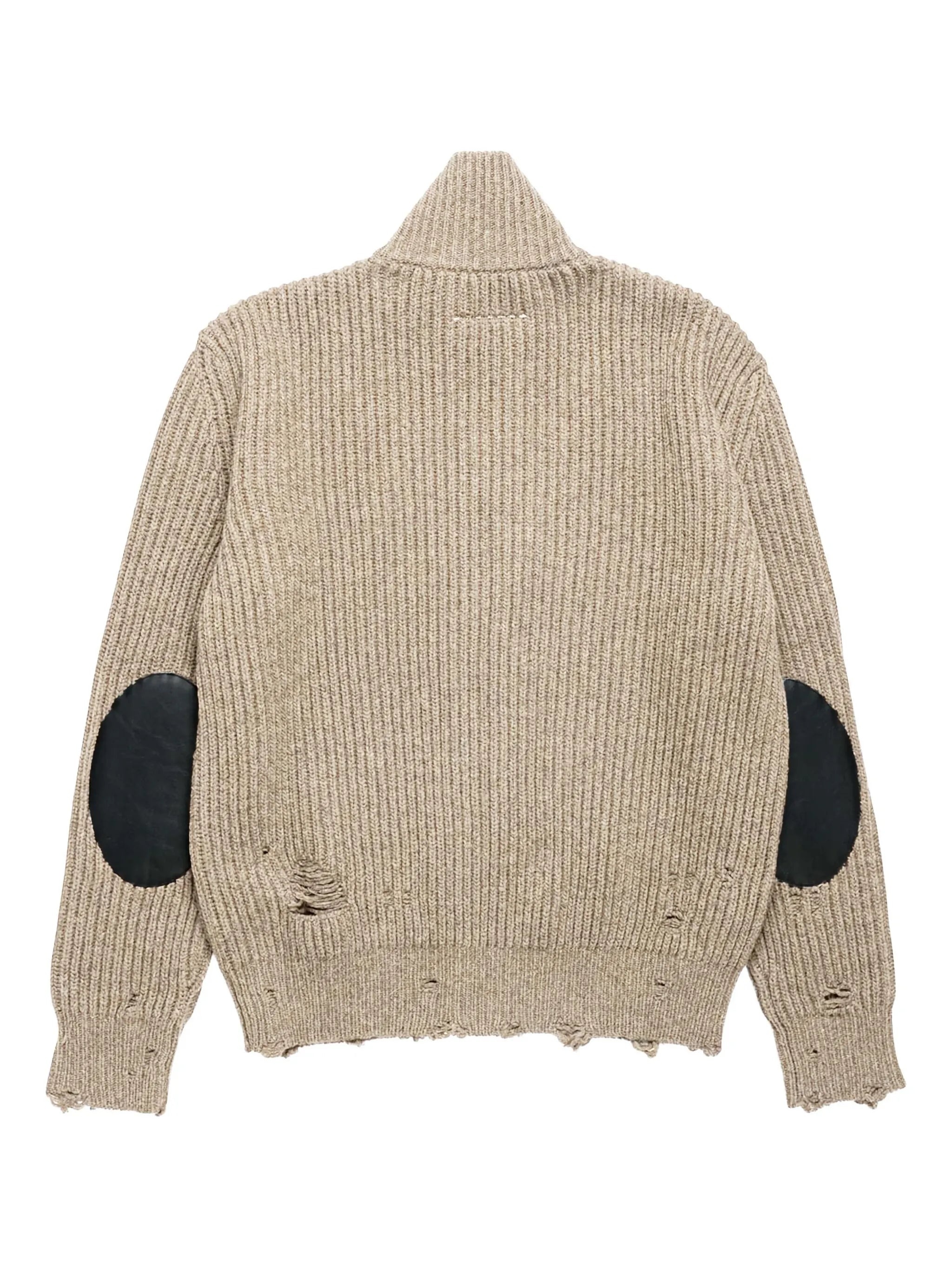 Mm6 Maison Margiela Elbow-patch Cardigan - 2