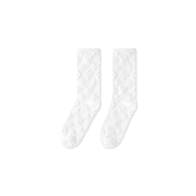 Monogram Sponge Socks 3