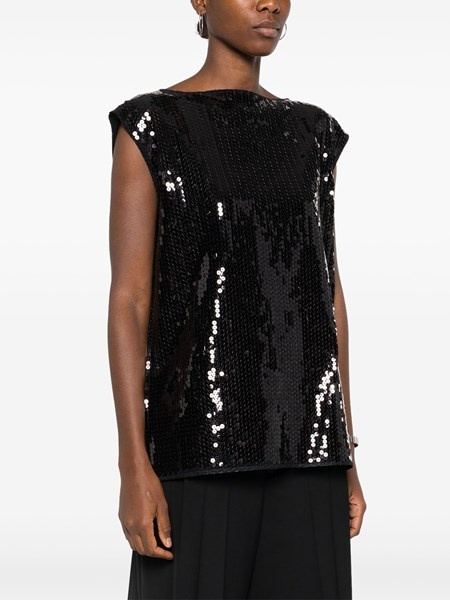 Sleeveless top with sequins - 3