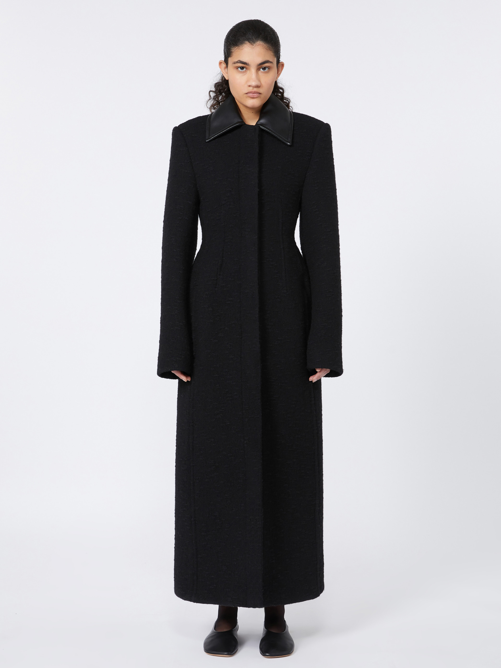 AERE1234 Fitted wool coat - RUNWAY - 3