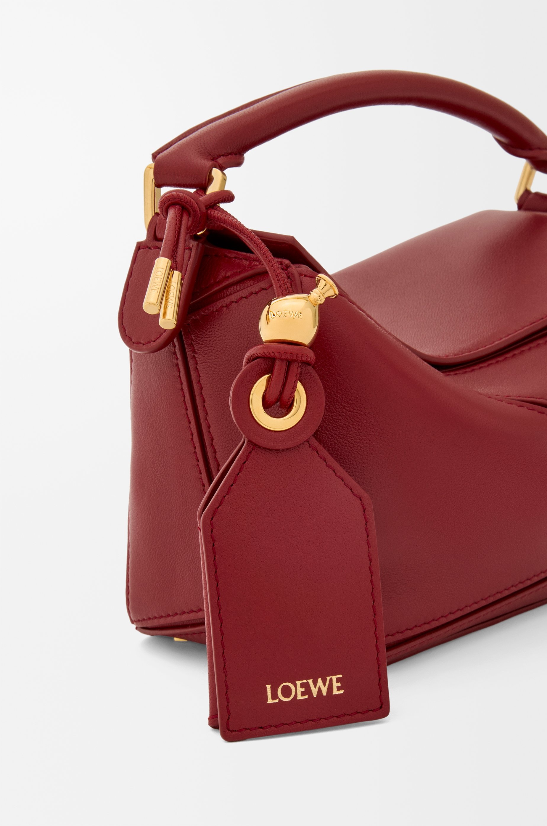 Mini Featherlight Puzzle bag in nappa lambskin - 12