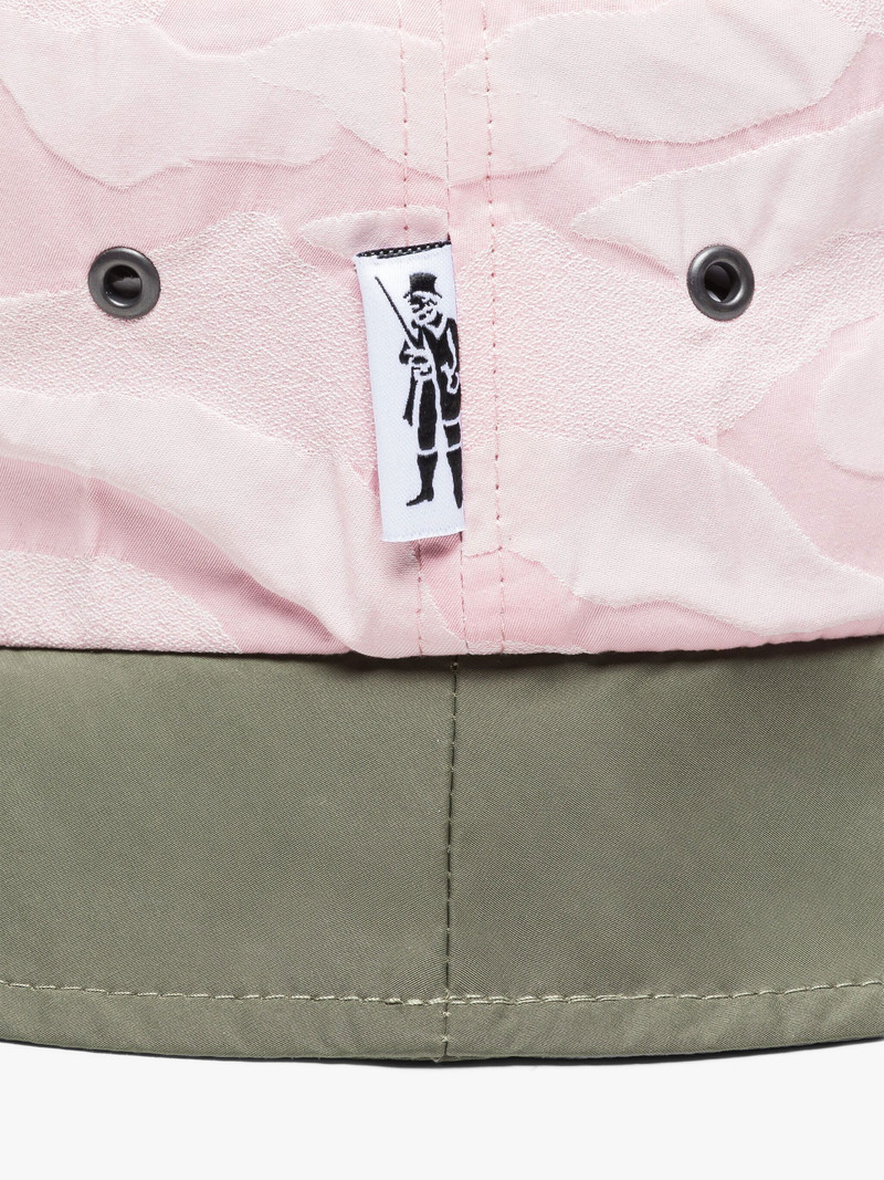 Mackintosh PELTING PINK CAMO NYLON BUCKET HAT outlook