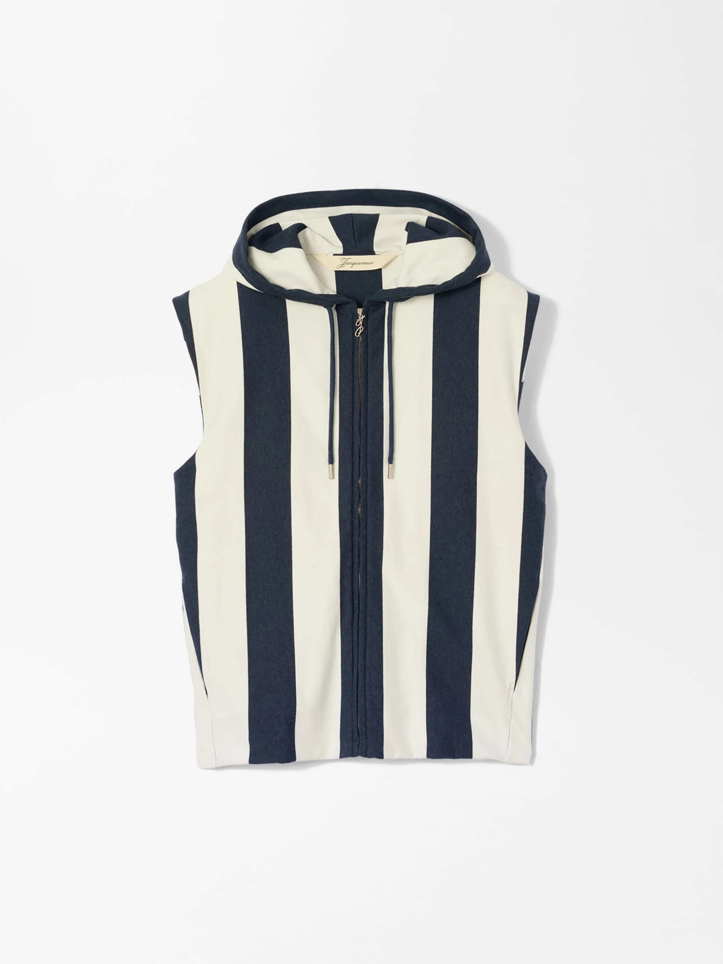 The Marinière hooded gilet - 1