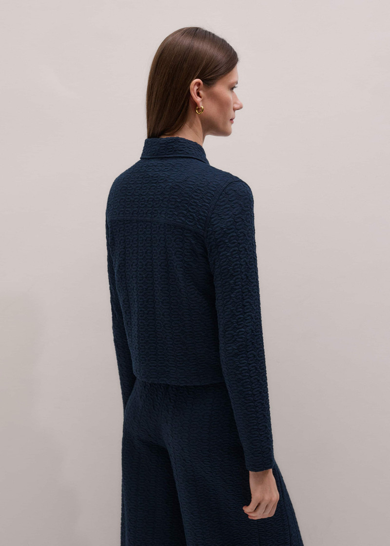 Textured Zip Top 6