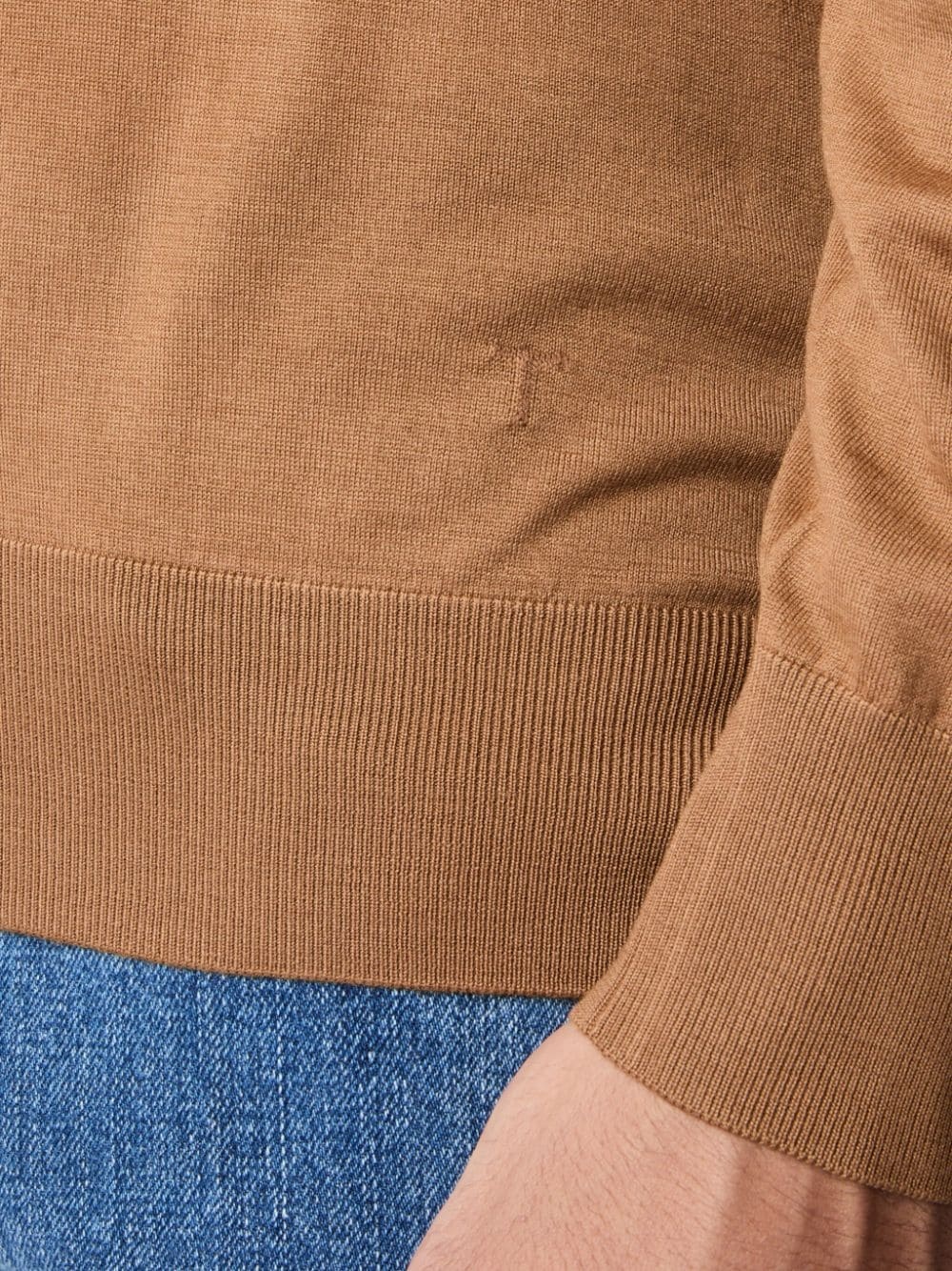 wool polo shirt - 4