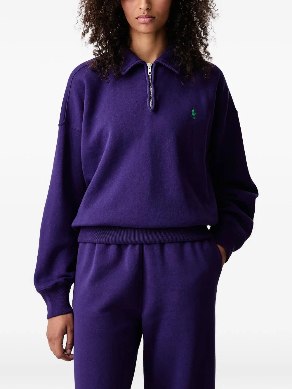quarter-zip sweatshirt - 1