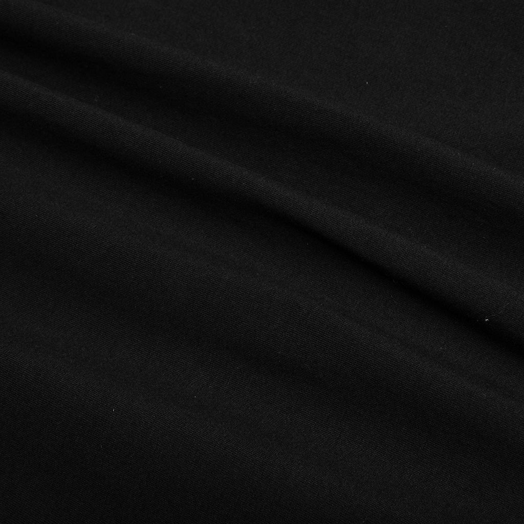 MOCK NECK BOXY FIT T-SHIRT - BLACK - 4