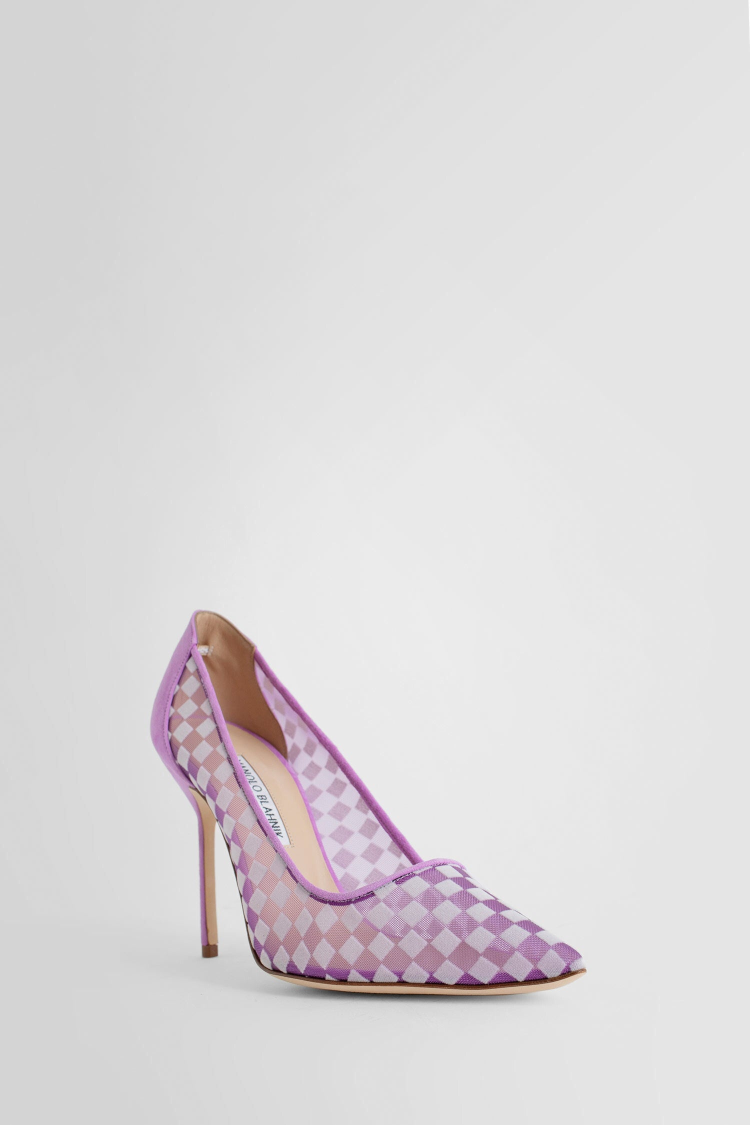 Mesh-Chequered-Pumps - 2