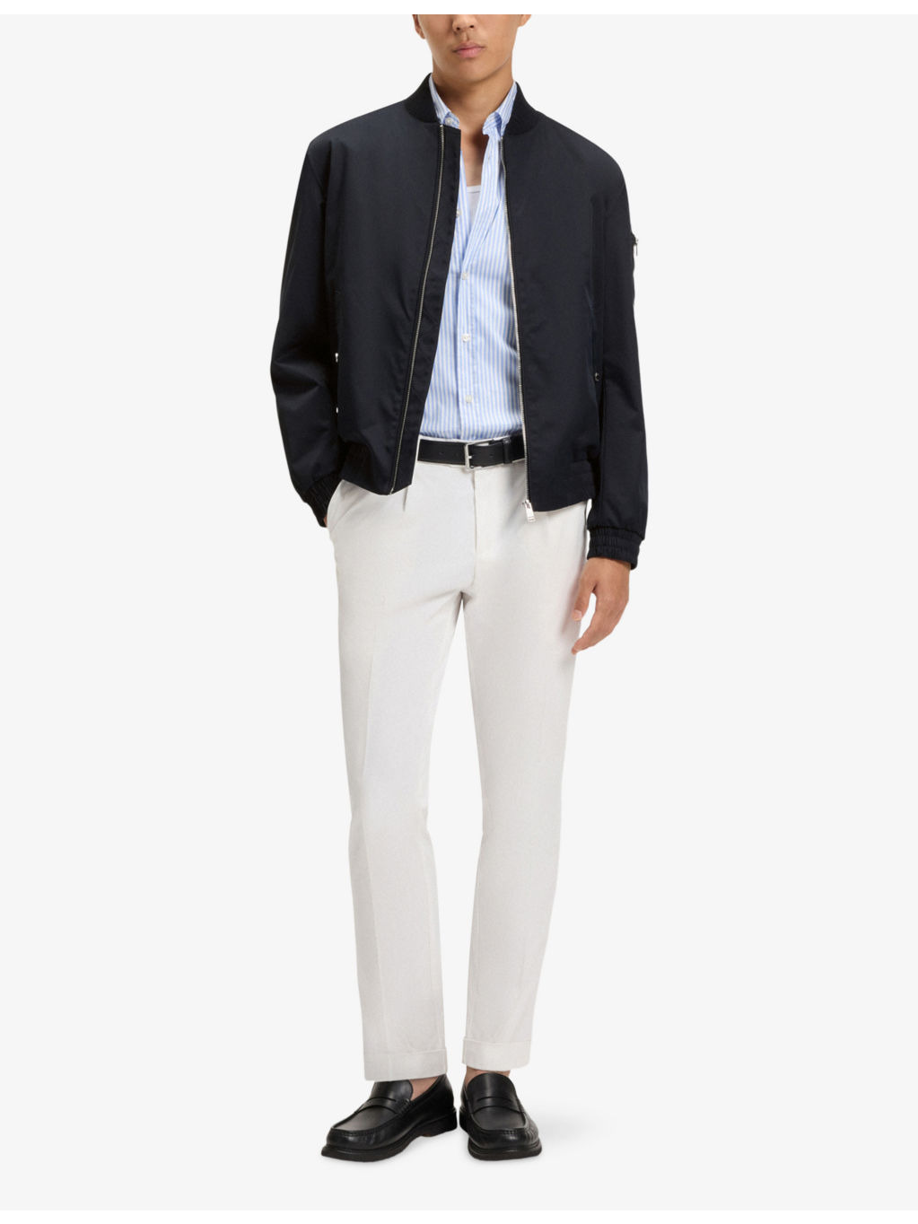Monogram-Trim Woven Waterproof Jacket - 2