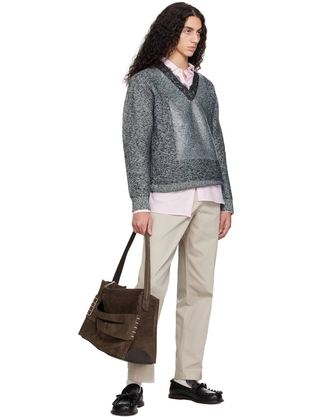 Brown Large Loafer Duffle Bag - 4