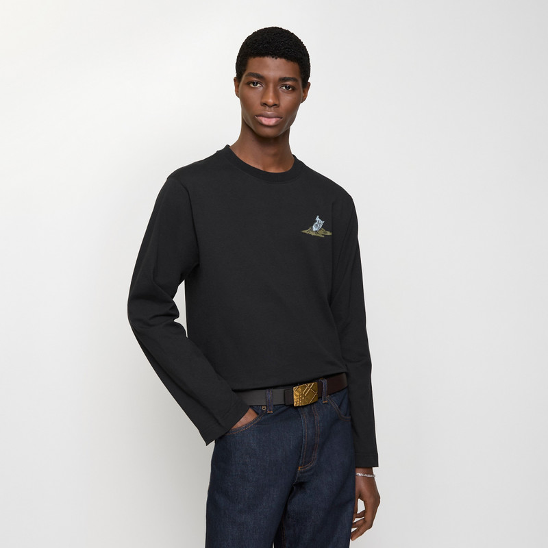 Burberry Reversible Engraved Check Belt outlook