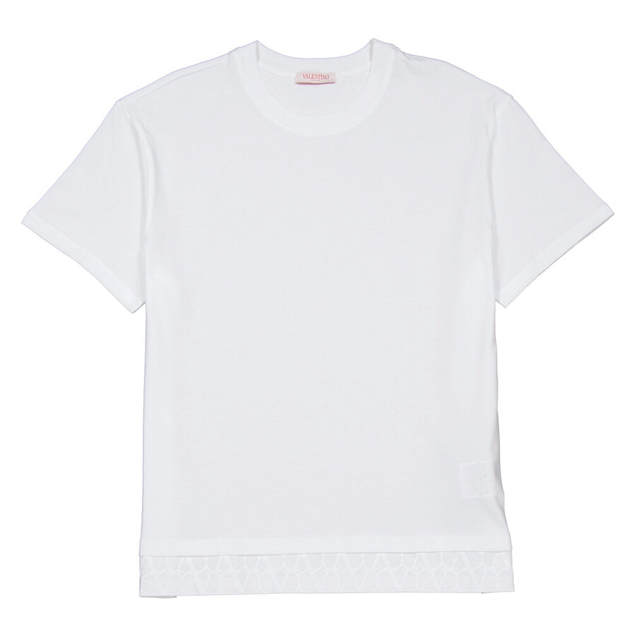 Valentino Toile Iconographe Detail Cotton T-Shirt - 1