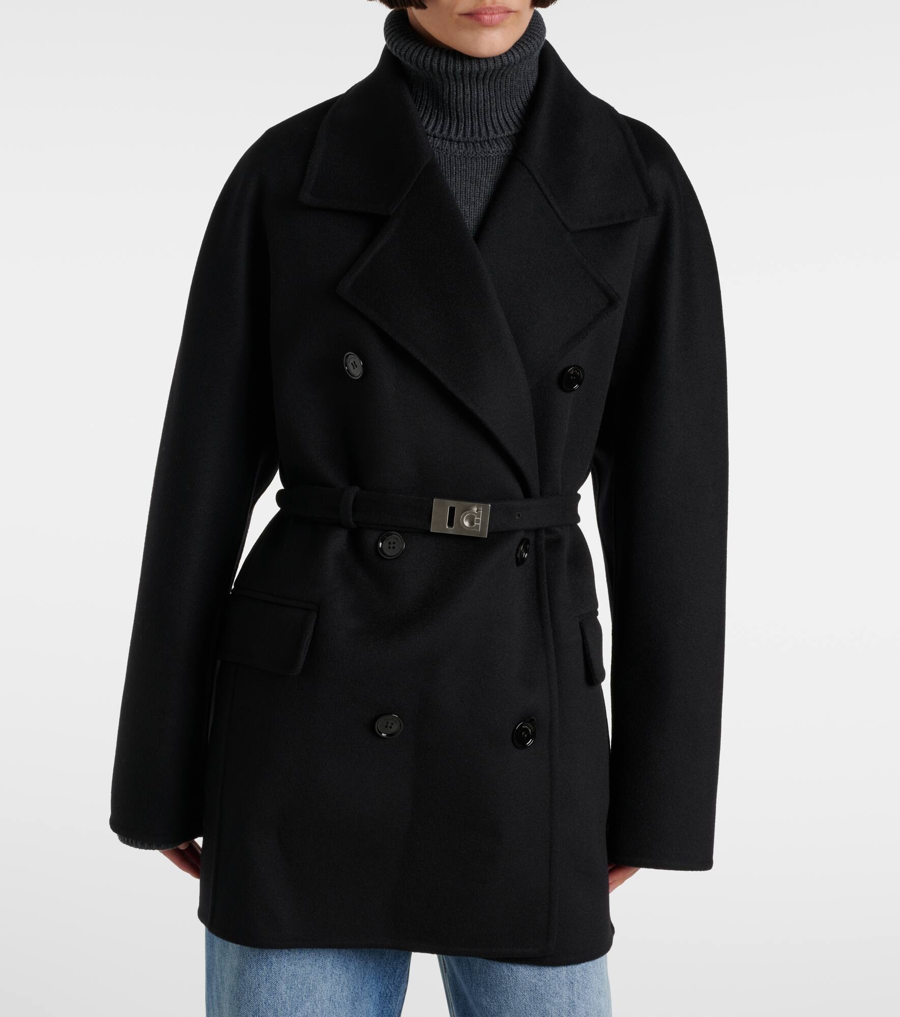 Wool and cashmere coat - 6