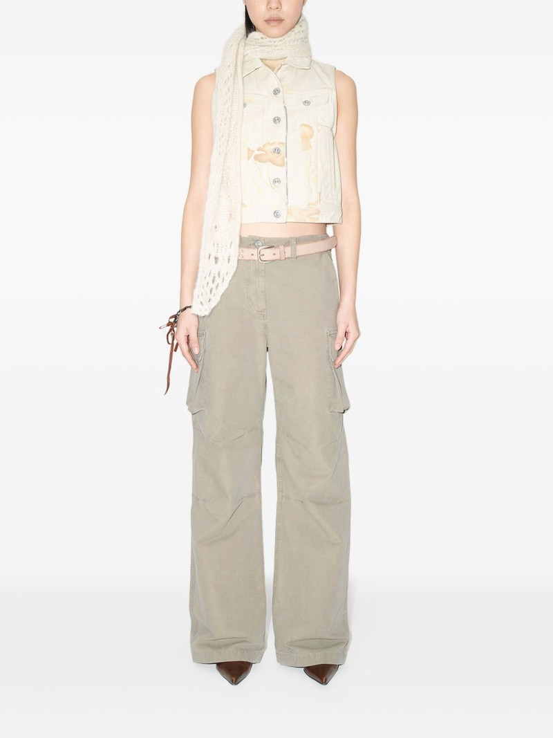 Our Legacy zip-up denim vest outlook