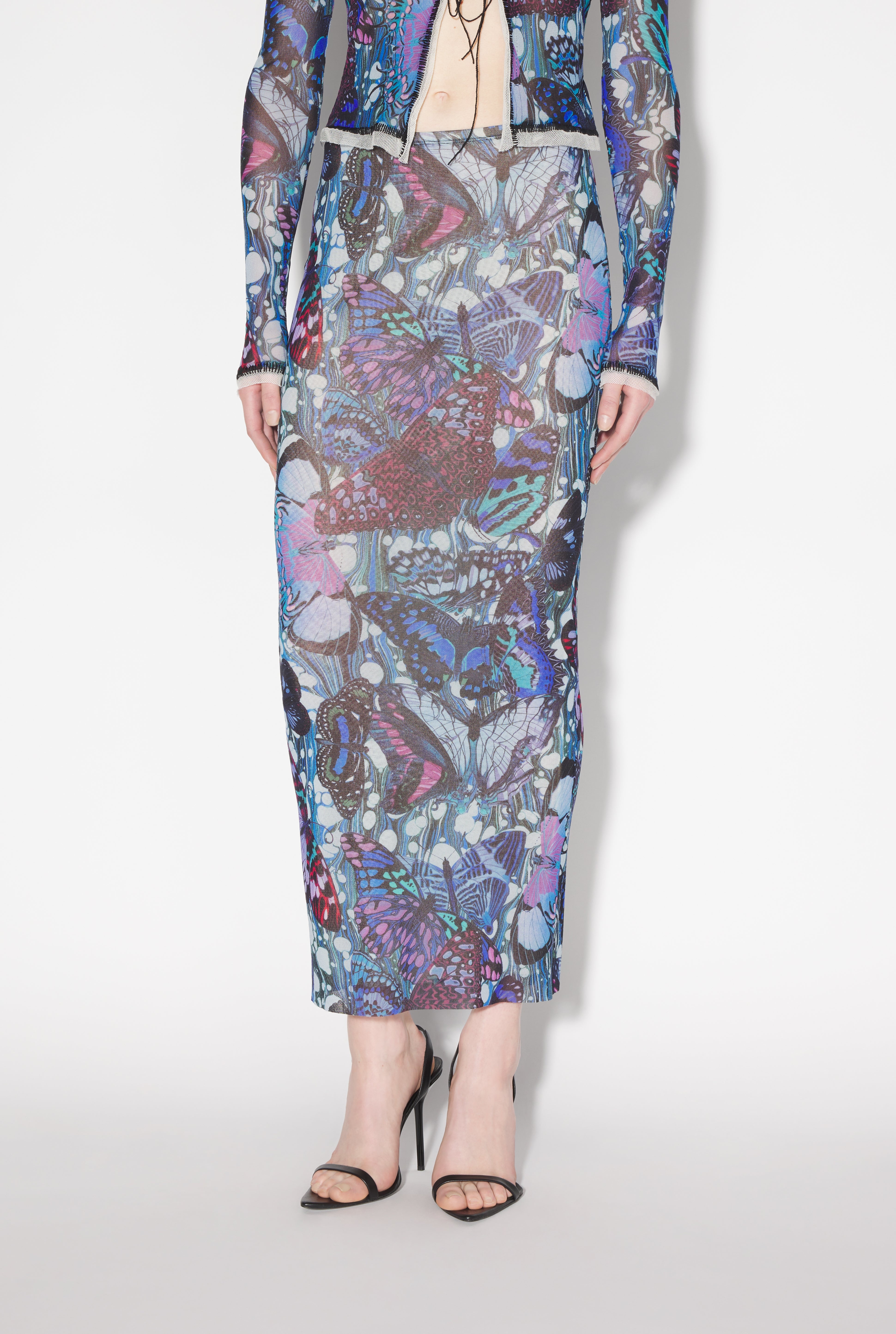 THE BLUE BUTTERFLY SKIRT - 4