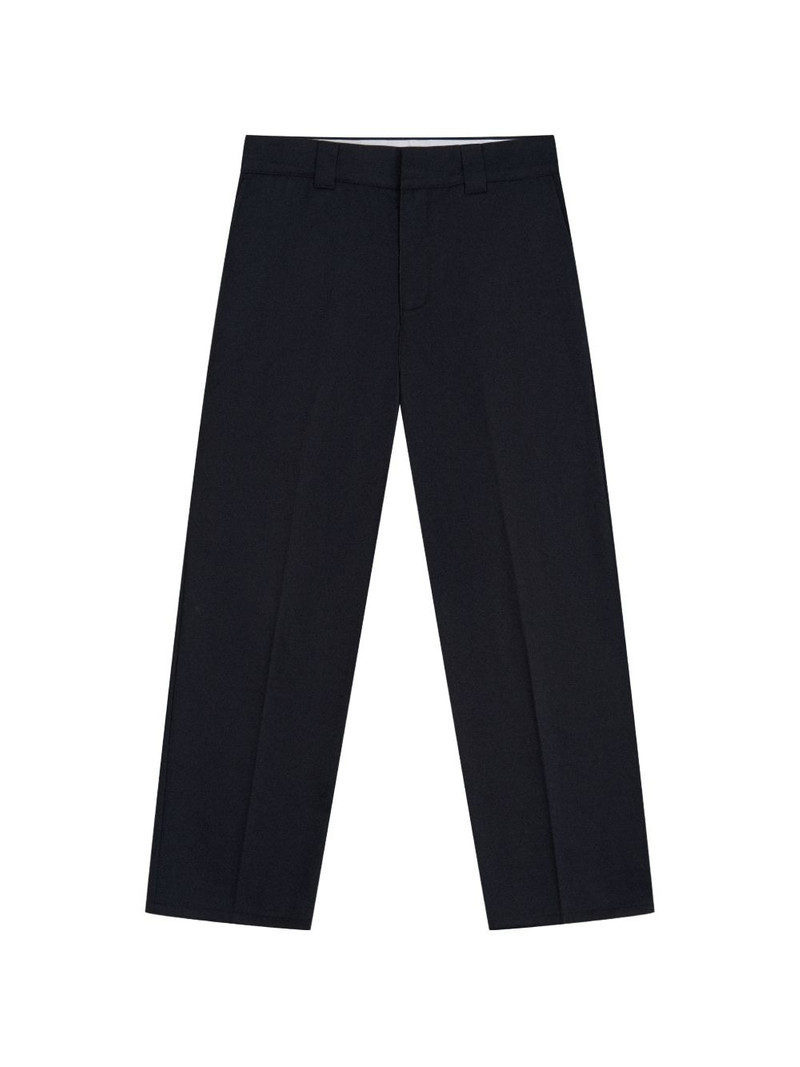logo-label straight-leg trousers 1