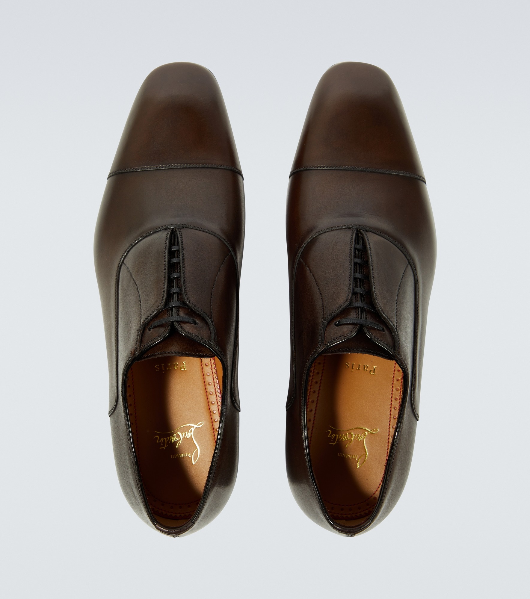 Greghost leather Oxford shoes - 4