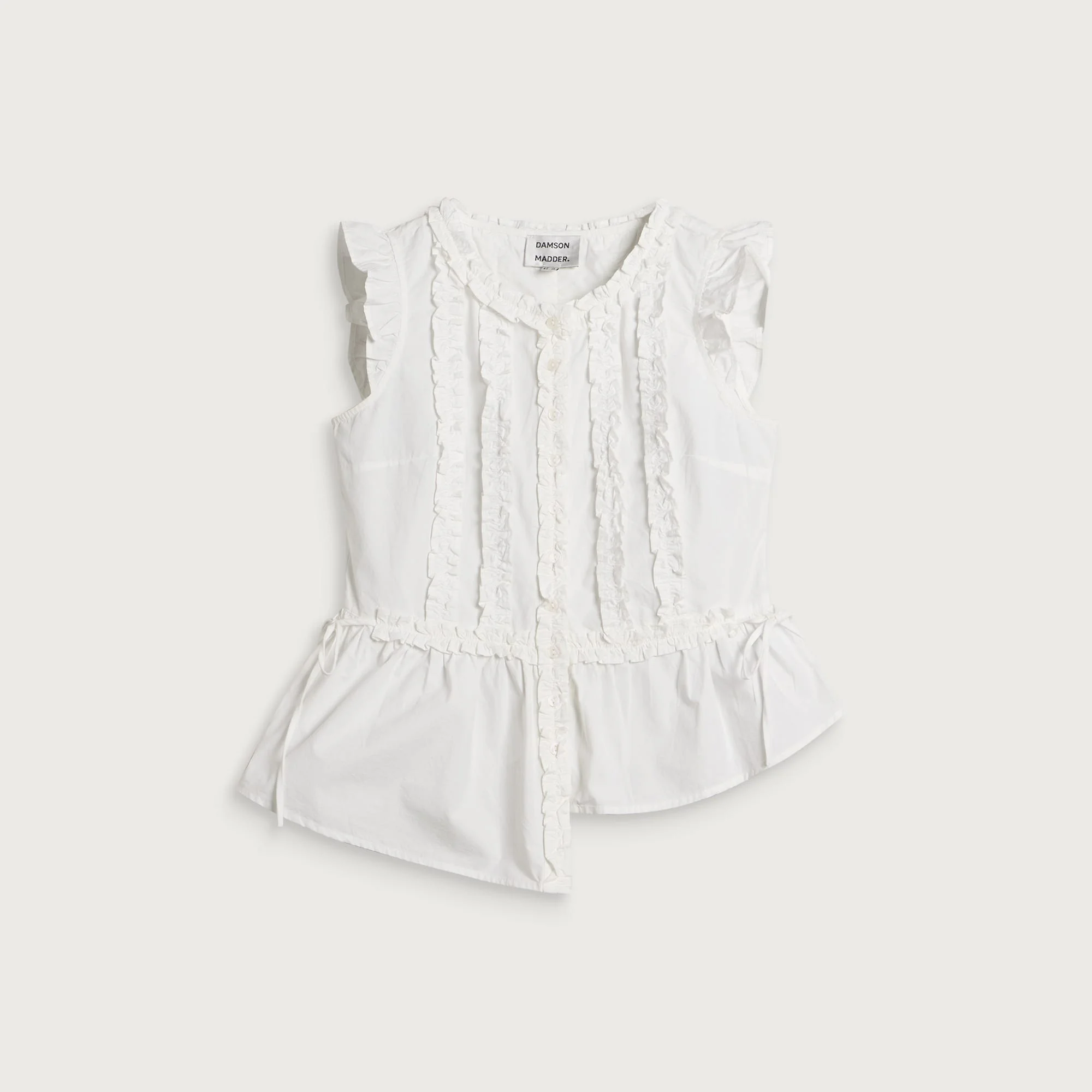 Damson Madder Leighton Ruffle Blouse - 1