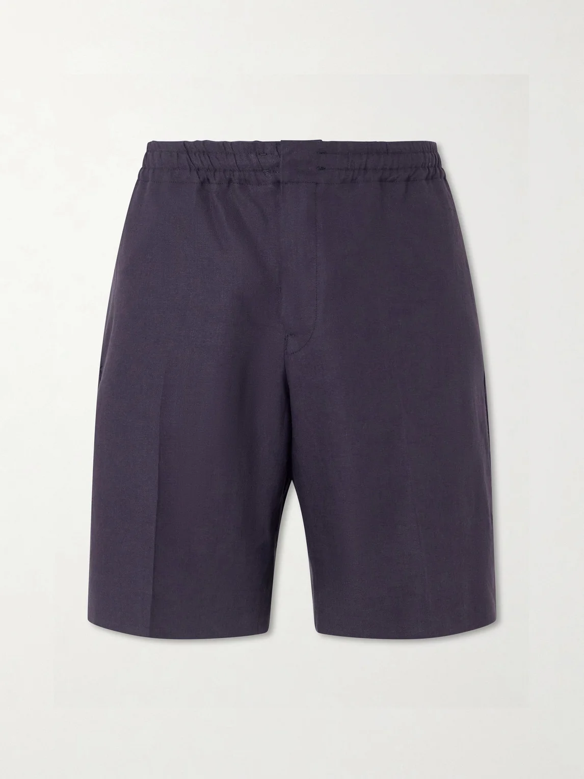 Oasi Straight-Leg Linen Shorts - 1