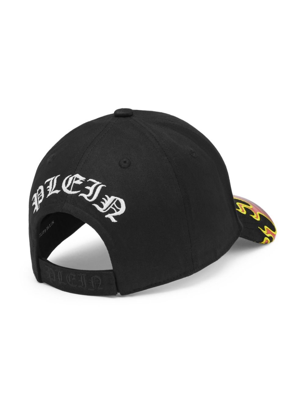 Flame logo-embroidered cap - 2