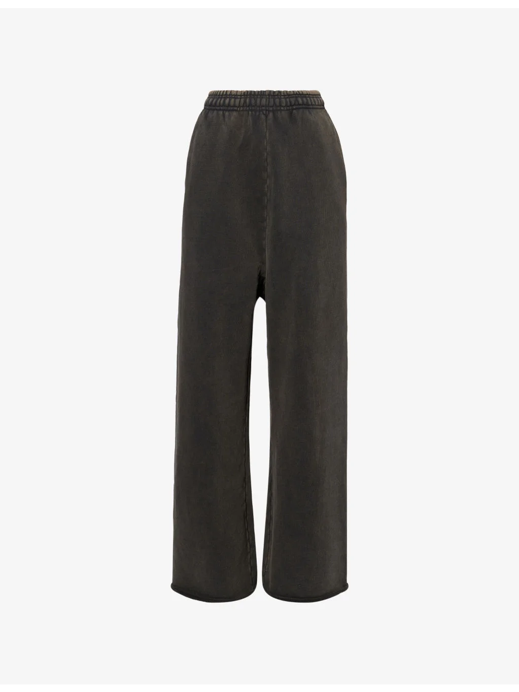 Straight-Leg Relaxed-Fit Cotton Jogging Bottoms - 1