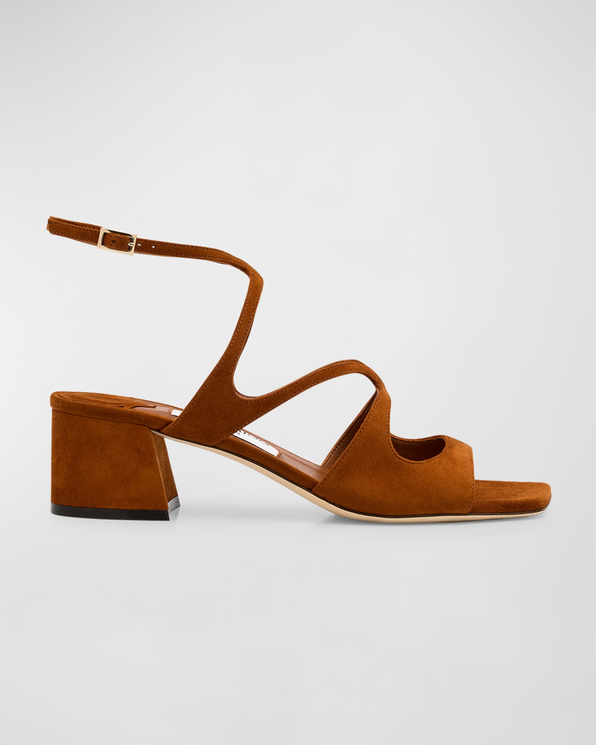 Azilia Strappy Suede Sandals - 1