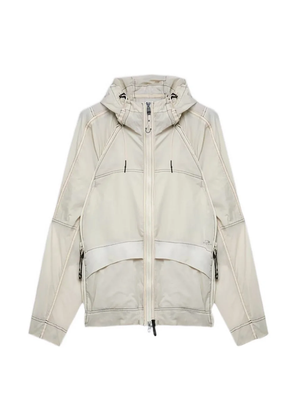 hooded zip jacket - 1